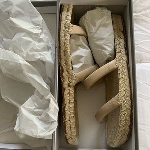 NWT everlane espadrilles sandals